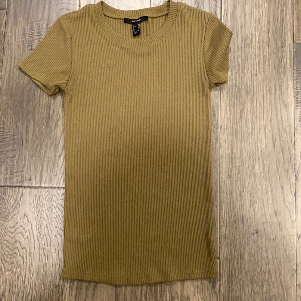 Forever 21 ribbed tee